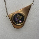 Load and play video in Gallery viewer, Gold Gilded Venus Flytrap &amp; Amethyst
