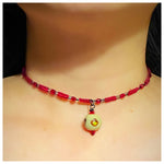 Load image into Gallery viewer, Ceramic Bead Choker
