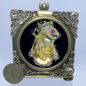 Silver Rat King Fancy Pin/Sculpture