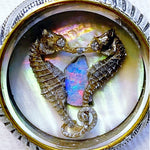 Load image into Gallery viewer, Kissing Seahorses Necklace
